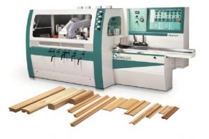 चार तरफा अनुदैर्ध्य मिलिंग मशीन - लकड़ी की मशीनें अपने हाथों के चित्र के साथ चार तरफा लकड़ी की मशीन