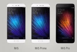 განსხვავება Xiaomi Mi5, Mi5 Prime და Mi5 Pro სმარტფონებს შორის