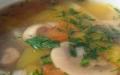 जमे हुए पोर्सिनी मशरूम के साथ सूप जमे हुए पोर्सिनी मशरूम सूप कैसे पकाएं